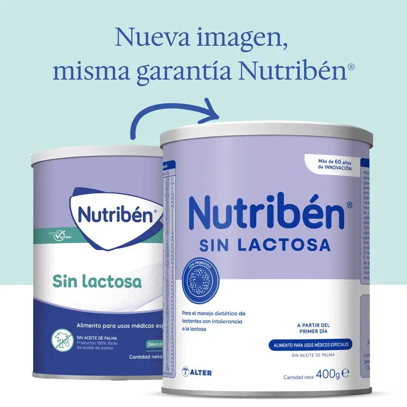 Nutribén Lactose-Free Milk Starter Milk , 400 g
