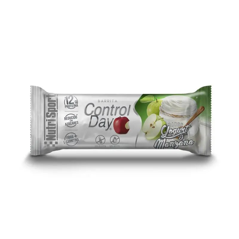 Nutrisport Box Control Day Red.Azuc.Yoghurt-Apple Box, 28 sticks
