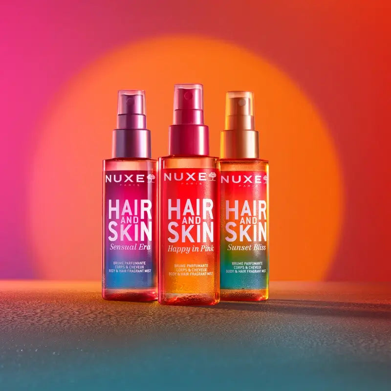 Nuxe Hair & Skin Happy In Pink Perfumed Body & Hair Mist , 100 ml