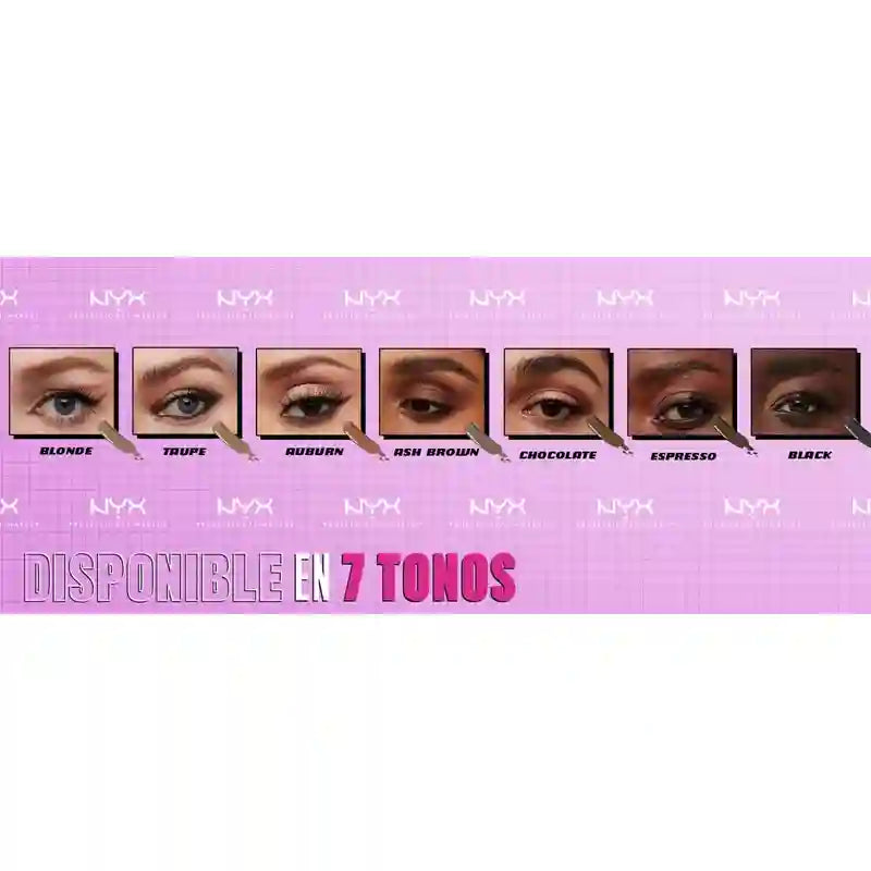 Nyx Long Lasting Brow Filler Gel Zero To Brow. Shade Espresso. , 1 pcs.
