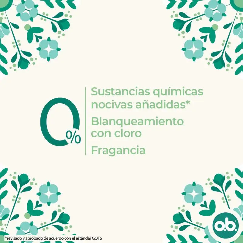 Ob Tampon Digital Organic Normal, 16 pcs.