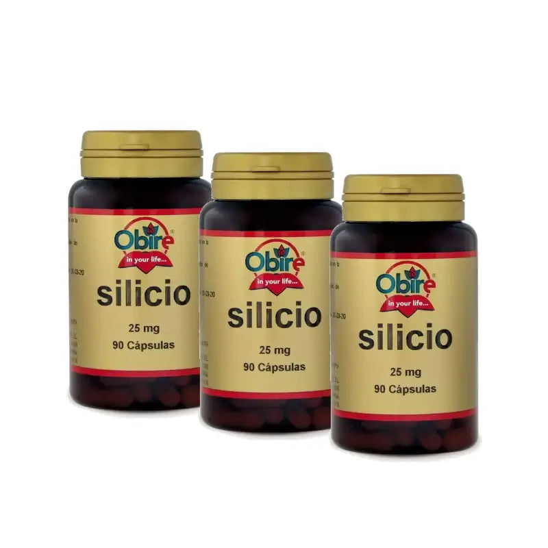 Obire Silicon 25 mg, Pack of 3 x 90 capsules