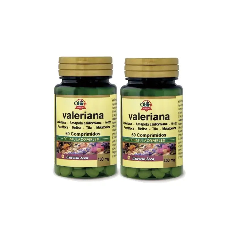 Obire Valeriana Complex, Pack of 2 x 60 tablets