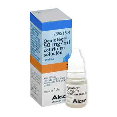 Oculotect 50 mg/ml Eye Drops Solution Bottle 10 ml