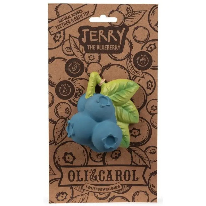 Oli&Carol Jerry the Blueberry Teether