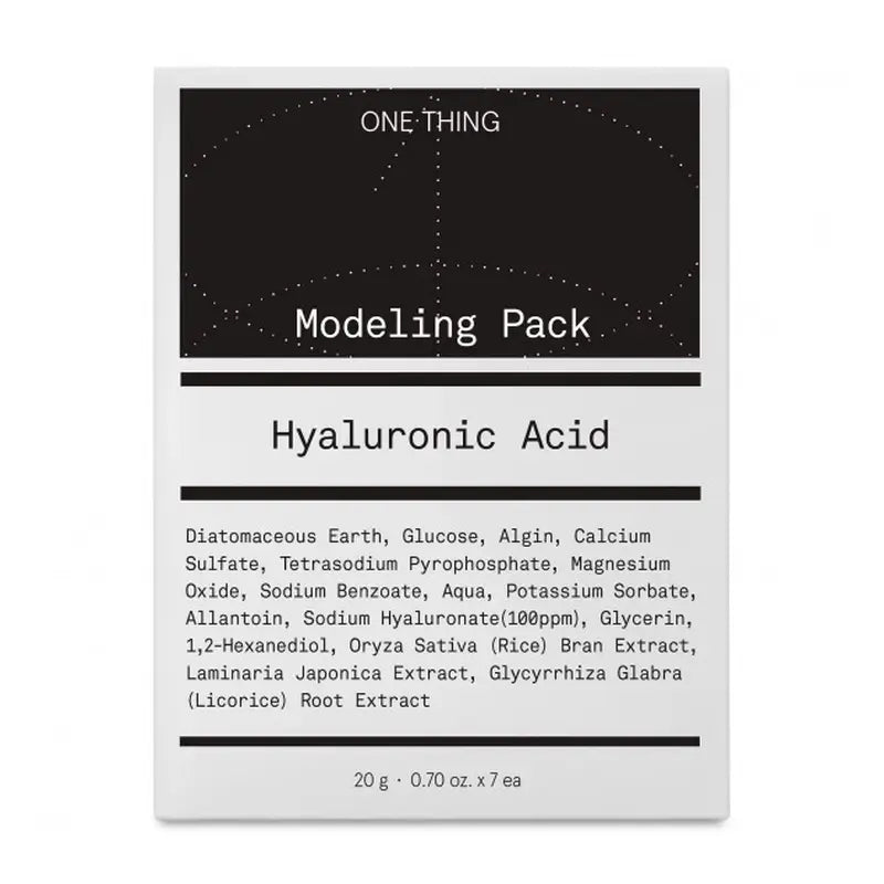 One Thing Hyaluronic Acid Modeling Pack , 20 g