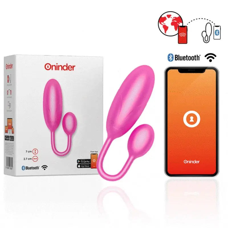Oninder Denver Pink Vibrating Egg 7 X 2.7 Cm