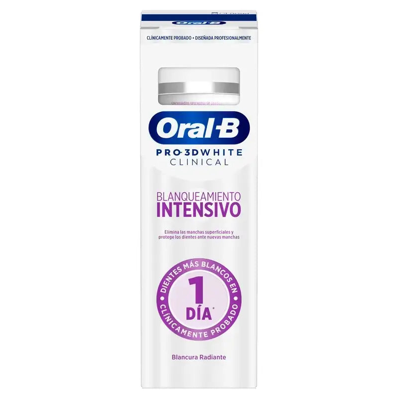 Oral-B 3D White Radiant Whitening Toothpaste, 75 ml, pack of 2
