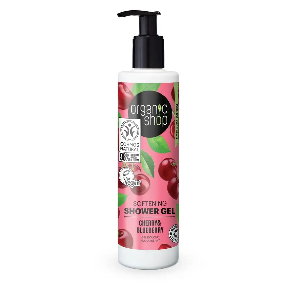 Organic Shop Organic Shop Cherry & Blueberry Blueberry Soothing Shower Gel, 280 Ml