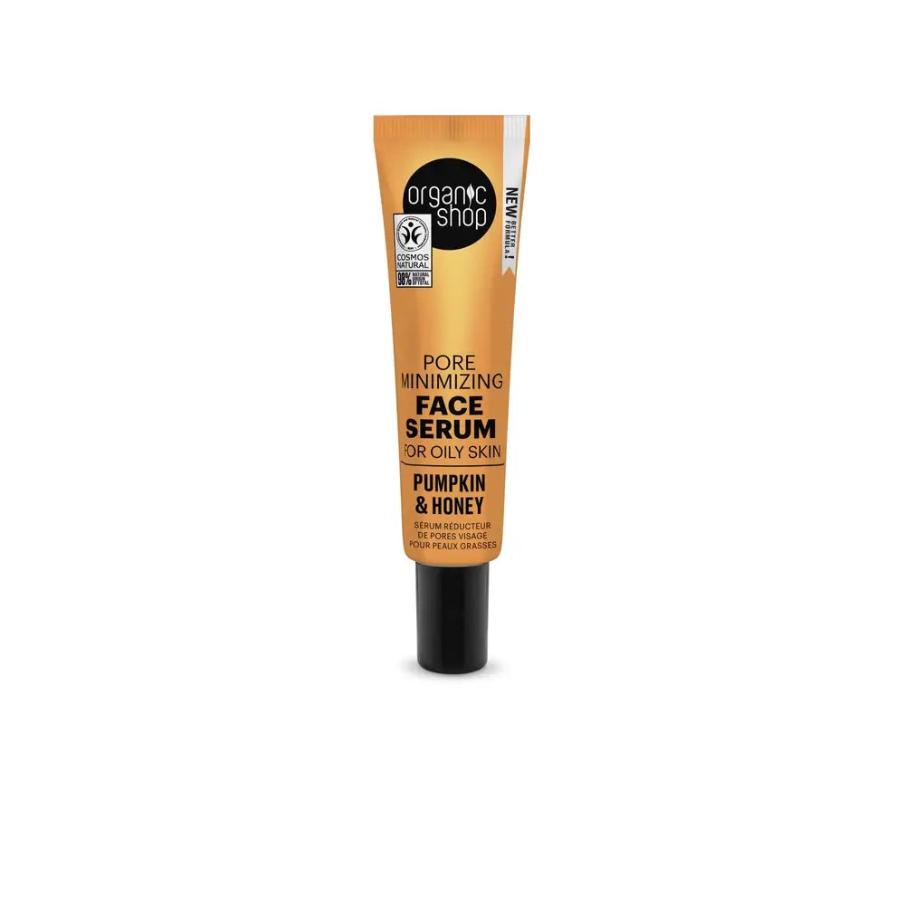 Organic Shop Organic Shop Pore Minimising Facial Serum For Oily Skin Pumpkin & Honey, 30 Ml