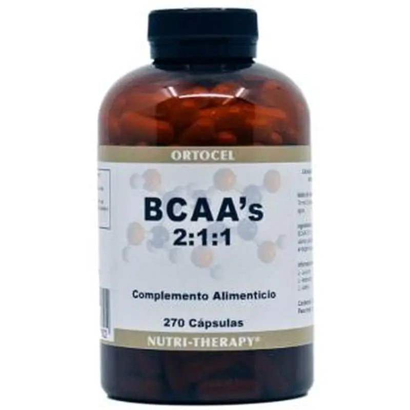 Ortocel Nutri-Therapy Bcaa 2:1:1 270 Capsules