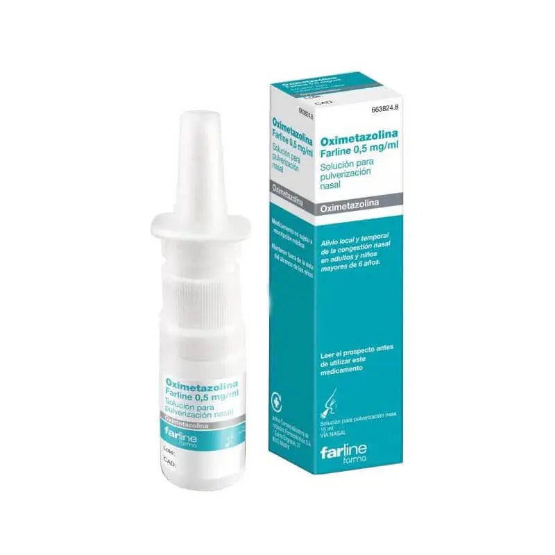 Farline Oxymetazoline 0.5 Mg/ ml Nasal Nebuliser 15 ml