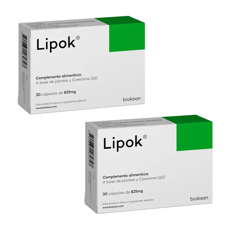 Pack 2 units of Lipok 30 capsules