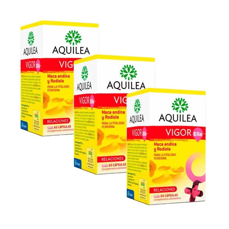 Aquilea Vigor Ella 3-pack, 3x60 capsules