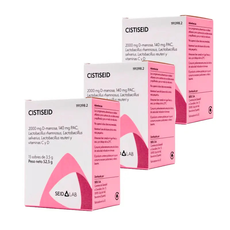 Pack 3 X Cistiseid, 15 Sachets