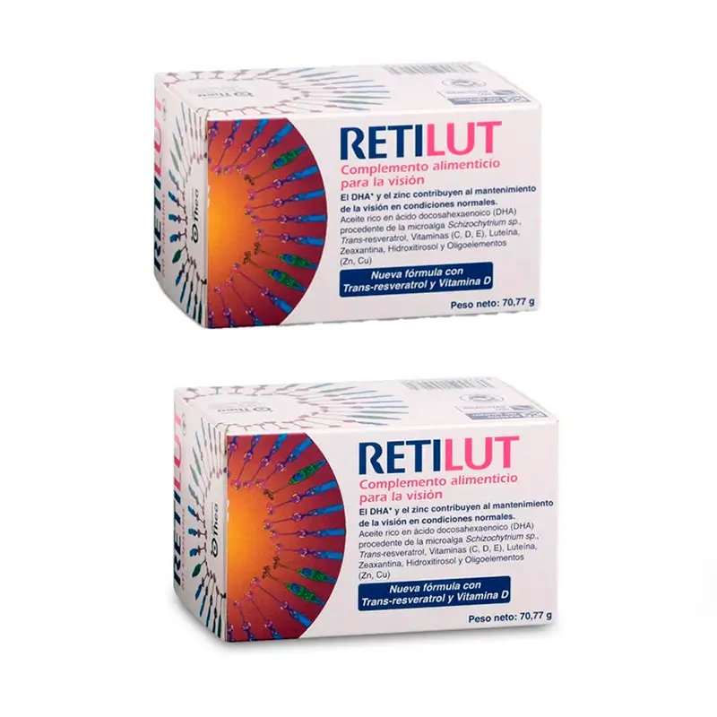Pack Retilut Food Supplement, 2x60 Capsules