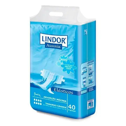 Lindor Elastic Night Nappy Small Size 80 Uni