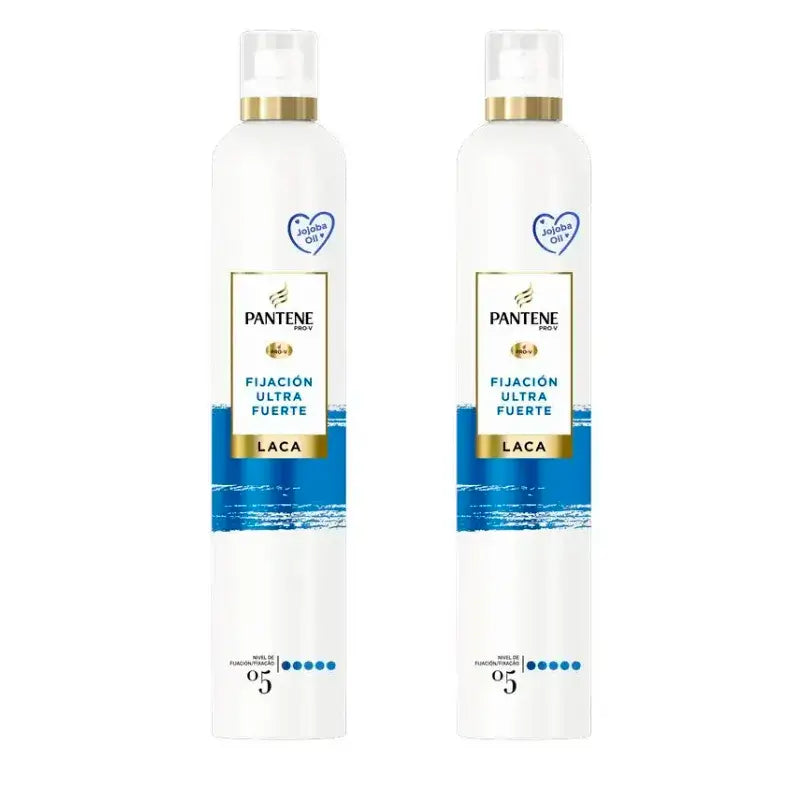 Pantene E Pro-V Ultra Strong Hold Hairspray, Pack 2 x 370 Ml