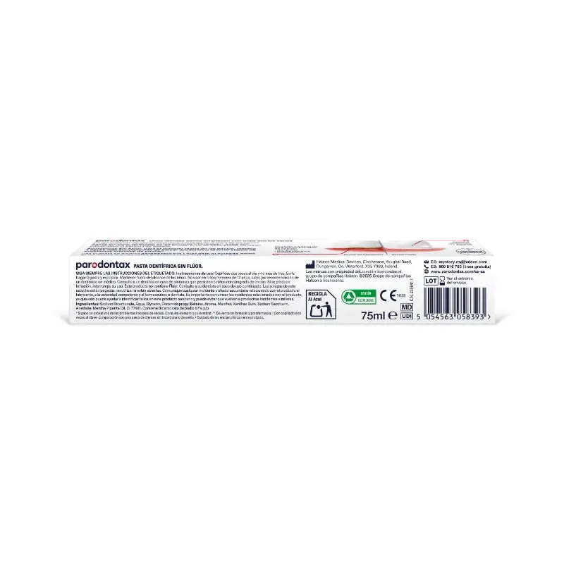 Parodontax Fluoride Free Toothpaste, 75 ml