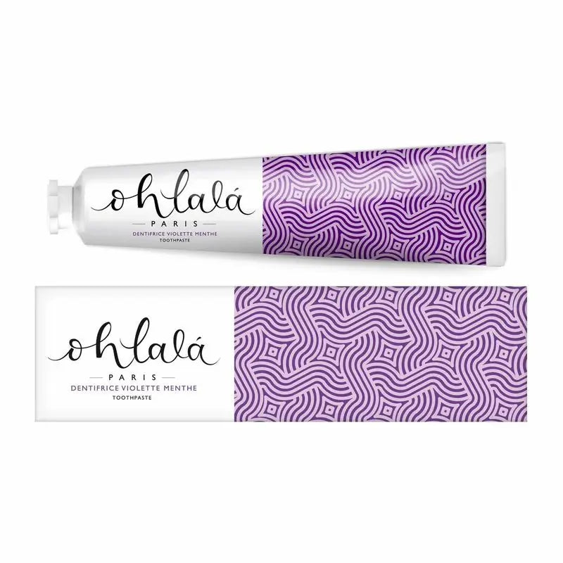 Toothpaste - Ohlala Toothpaste Violet Mint - 75 ml