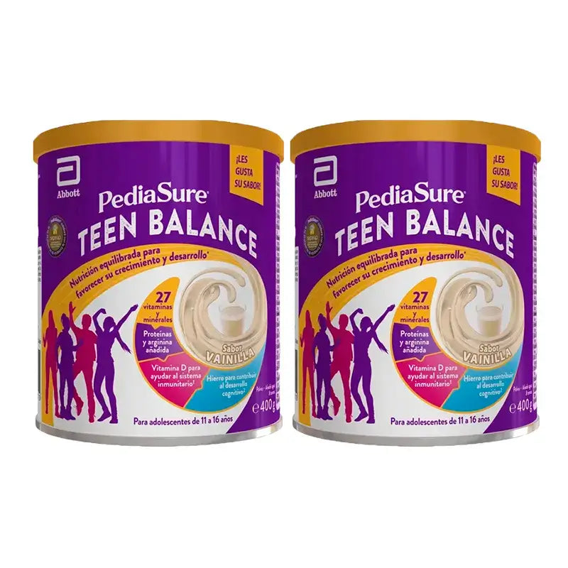 Pediasure Teen Balance Vanilla Teenagers, 2x400g