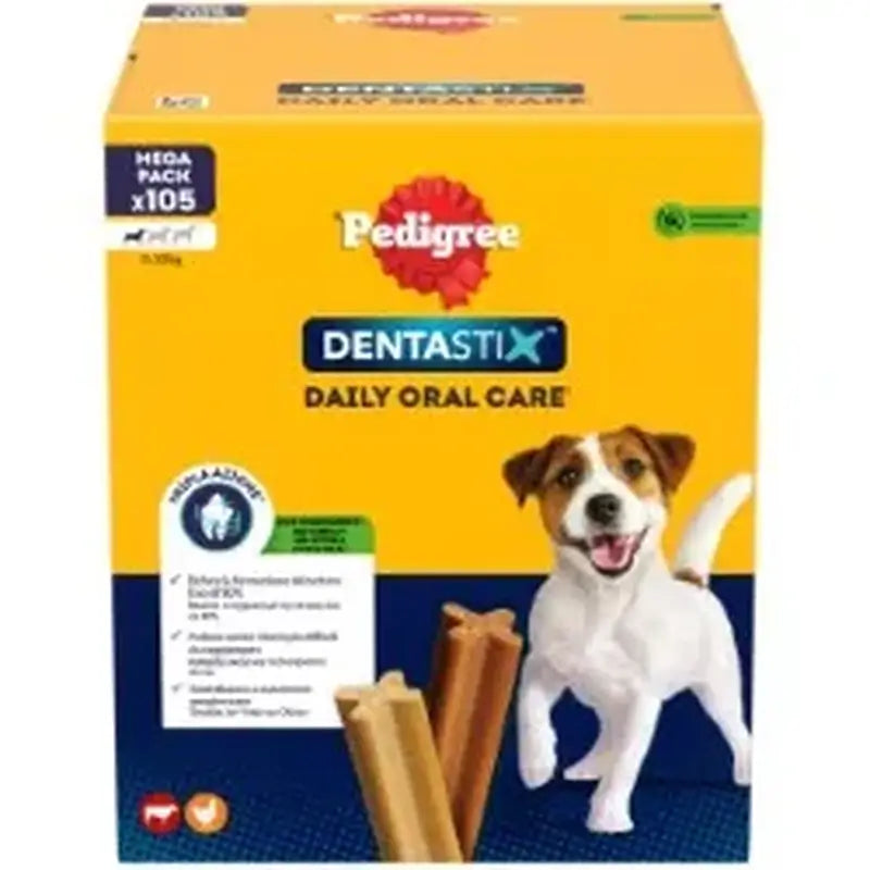 Pedigree Dentastix 105 15X7 Sticks Small