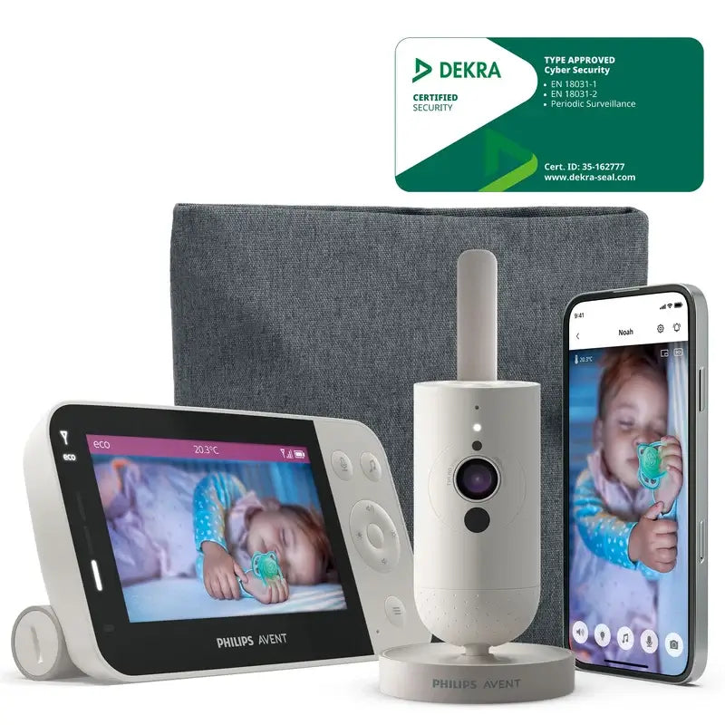 Philips Avent Baby Monitor With Video, 2.7'' Screen, Night Vision, 1 unit