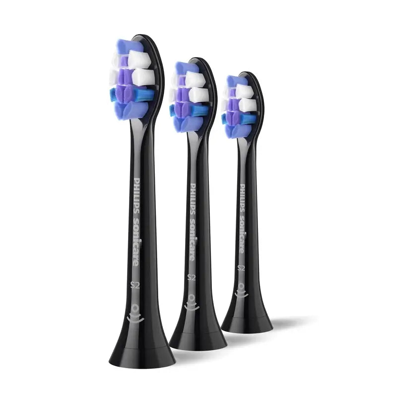Philips Sonicare Sensitive Sensitive Toothbrushes Black Sensitive Toothbrushes, 8-Pack, pack of 1