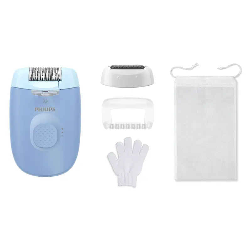 Philips Epilator Series 4000 Corded Epilator Blue