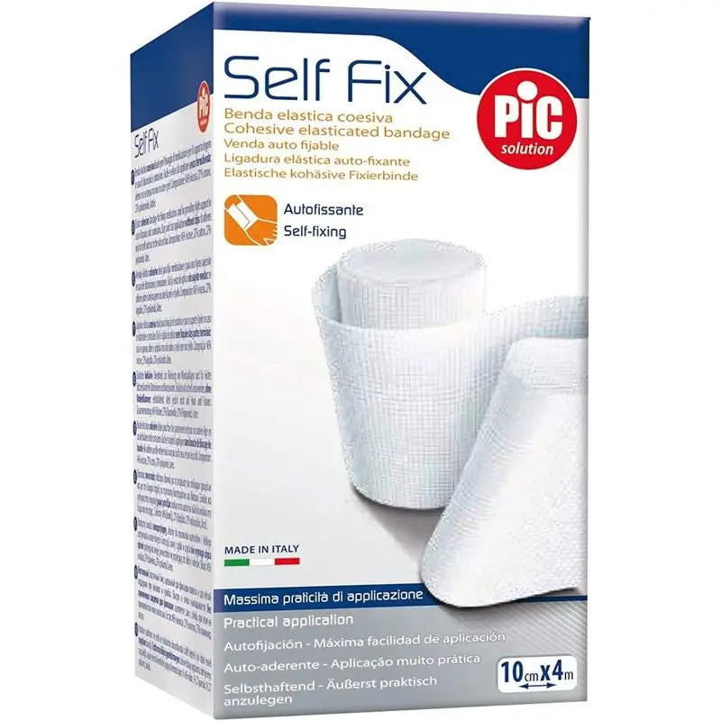 Pic Self Fix Self Adjustable Elastic Bandage 10Cmx4M