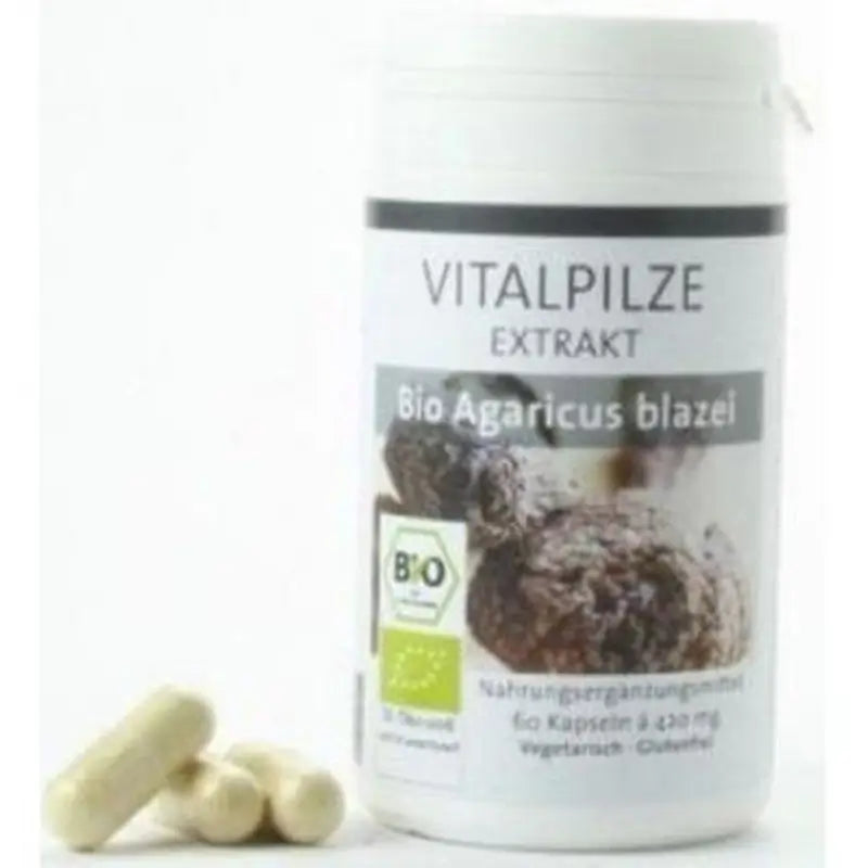 Pilze Wolhrab Sun Mushroom (Agaricus Blazei) Bio 60 Capsules