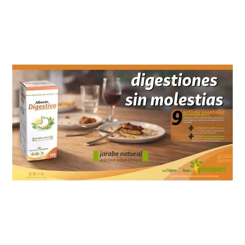 Pinisan Albosán Digestive, 250 ml