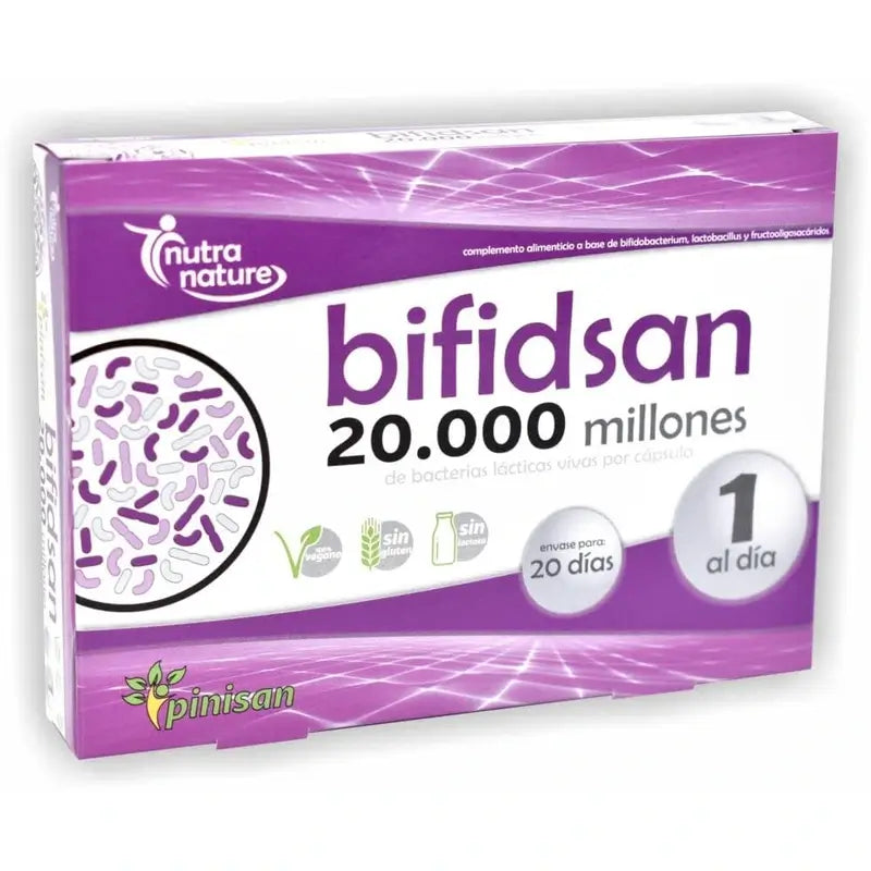 Pinisan Bifidsan , 20 capsules