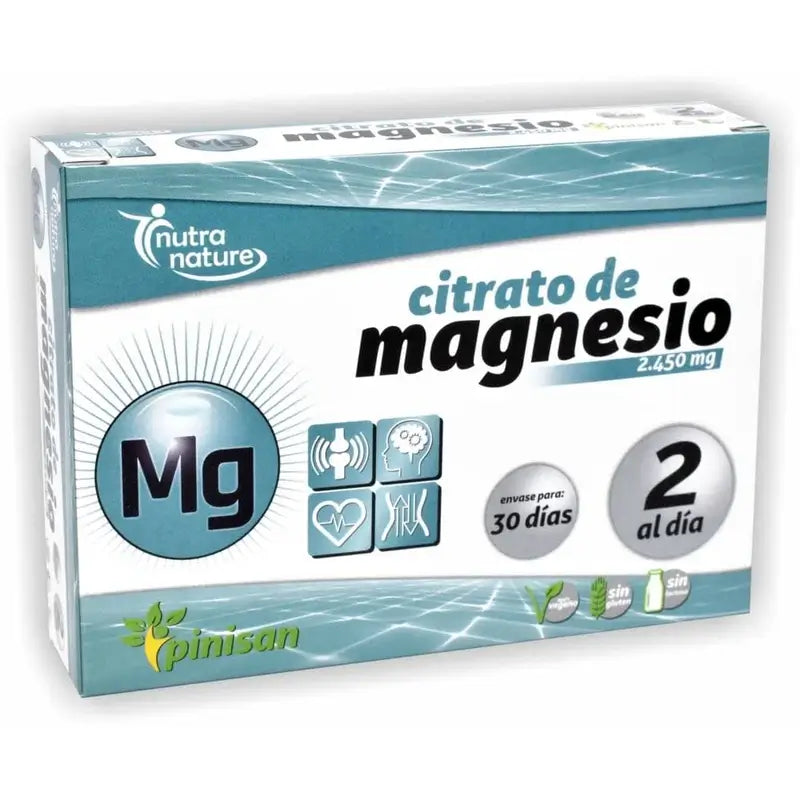 Pinisan Magnesium Citrate 60 Tablets