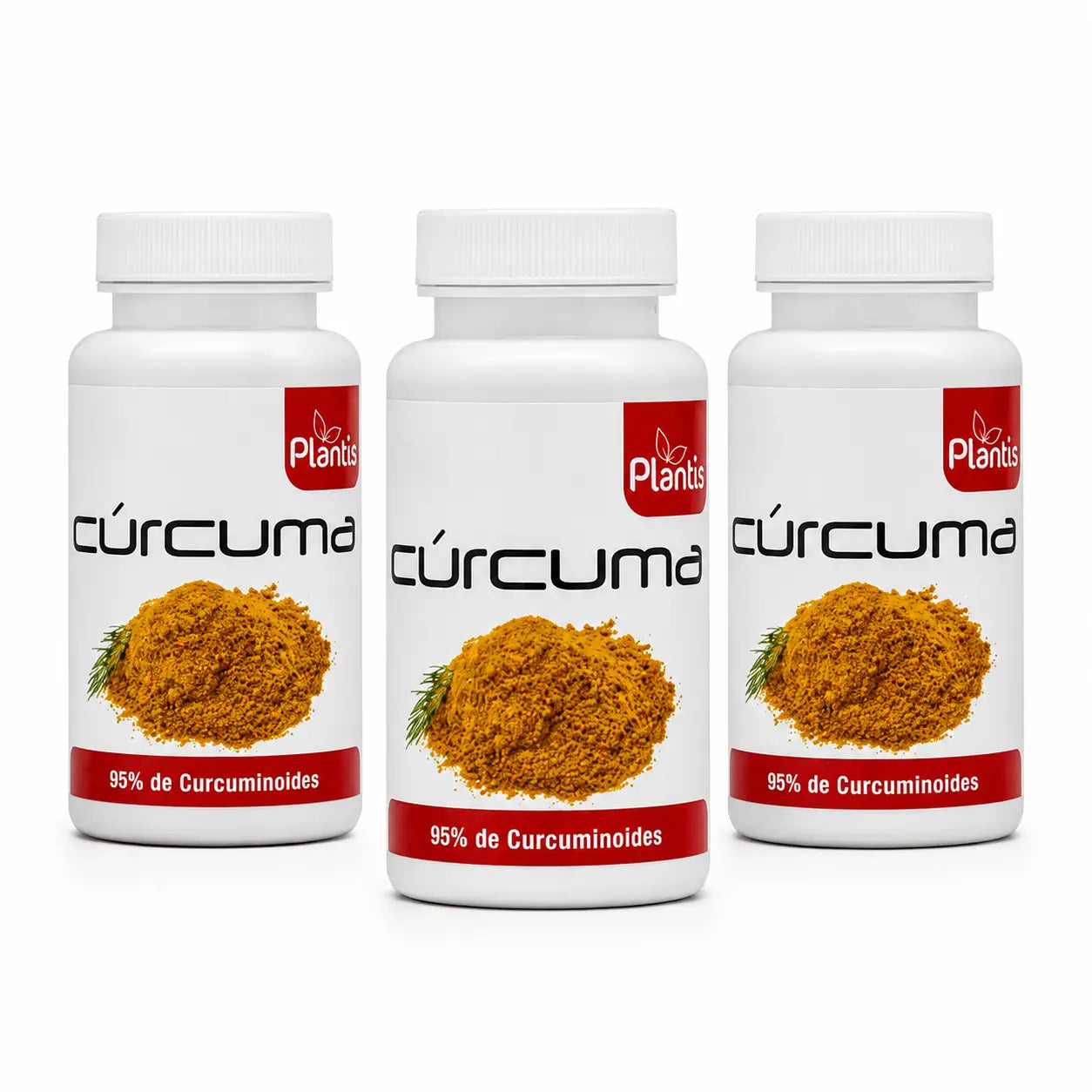 Plantis Turmeric 60 Capsules, pack of 3