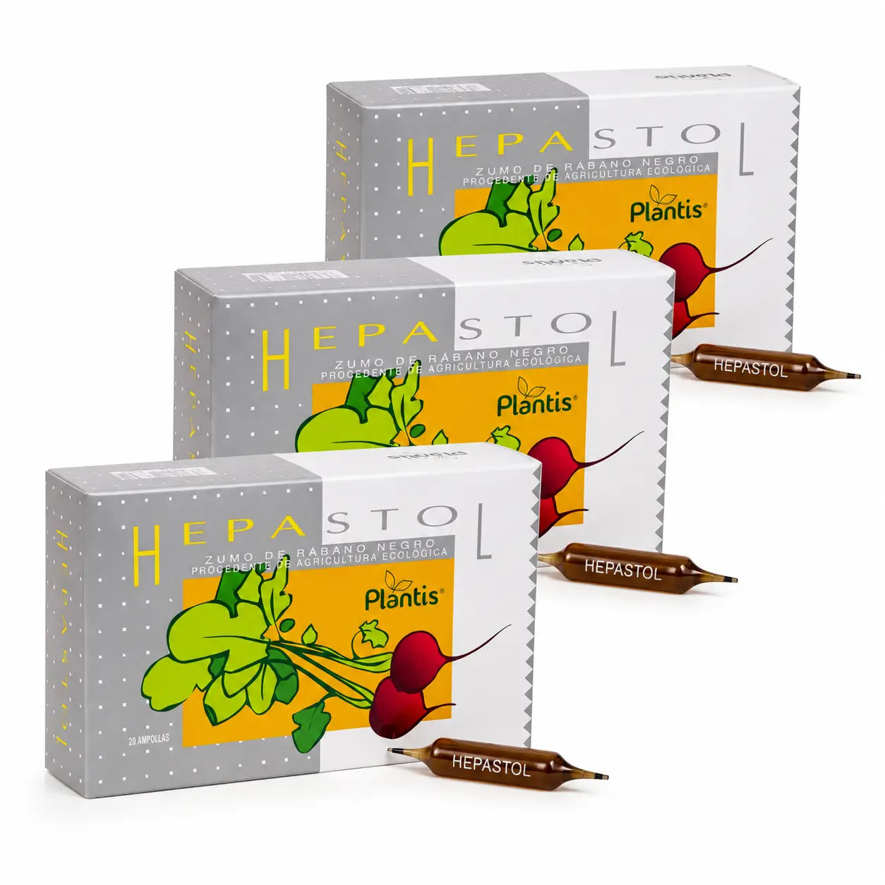 Plantis Hepastol, 20 ampoules, pack of 3