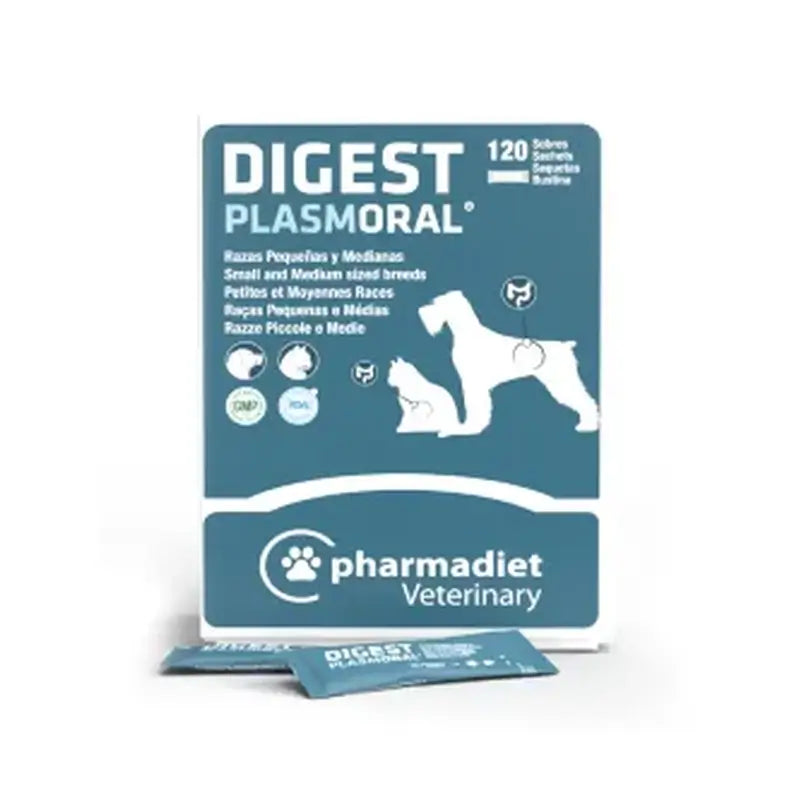 Plasmoral Digest Small & Medium Breeds, 120 sachets