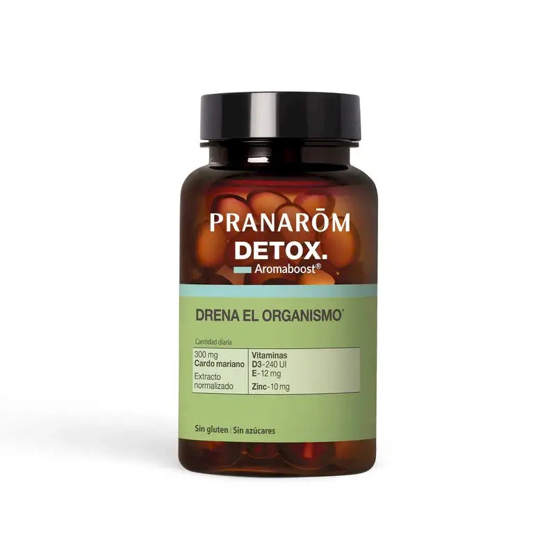 Pranarom Aromaboost Detox, 60 capsules
