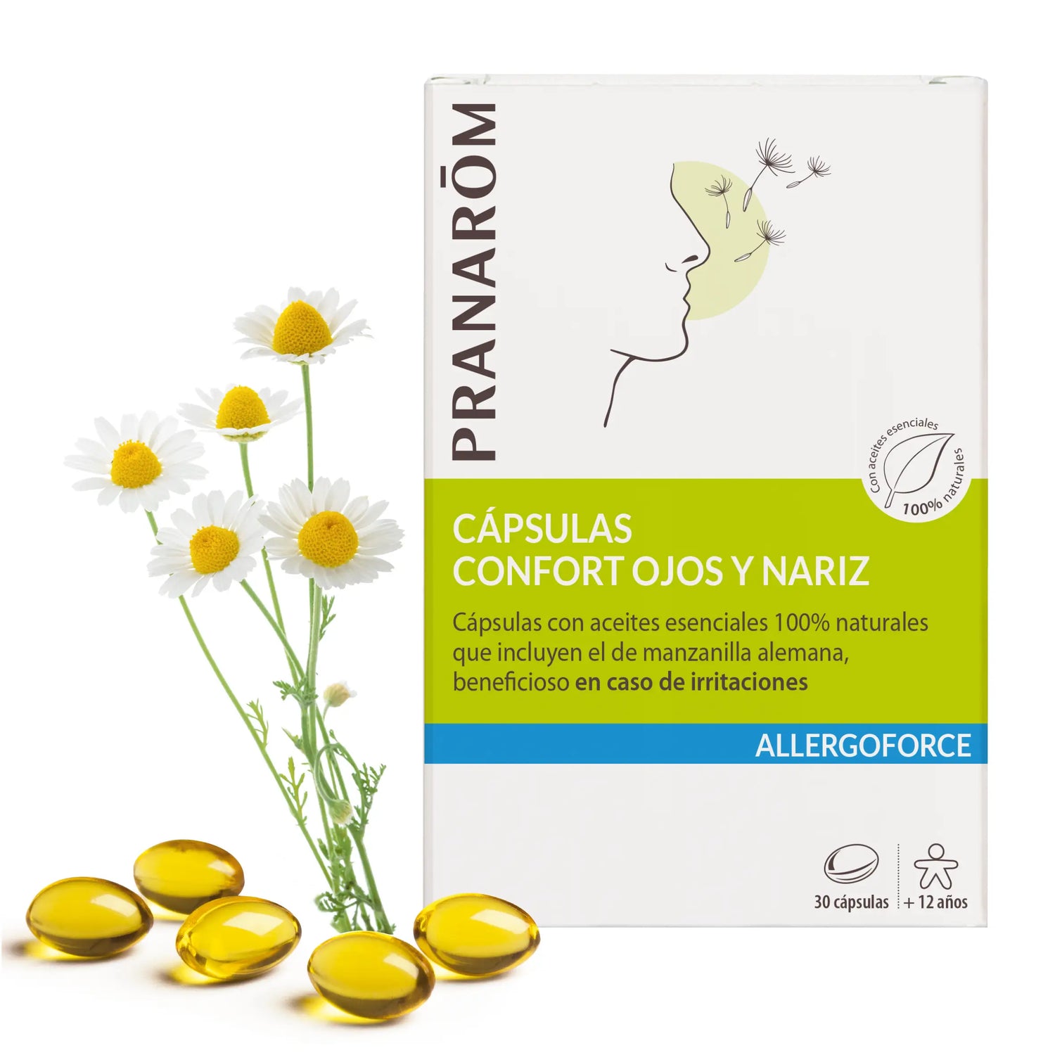 Pranarôm Allergoforce Eye & Nose Comfort Capsules 30 Capsules