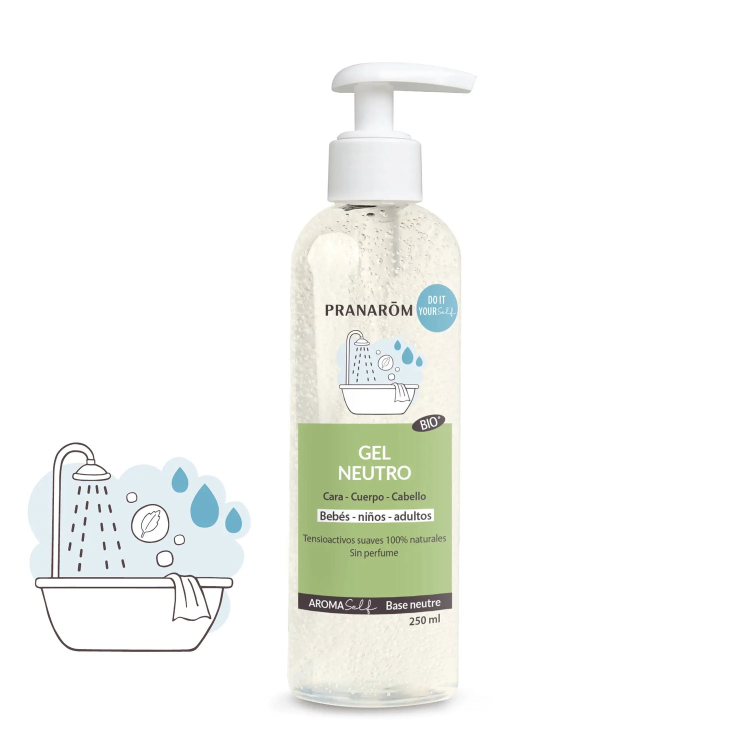 Pranarôm Neutral Gel 250 ml