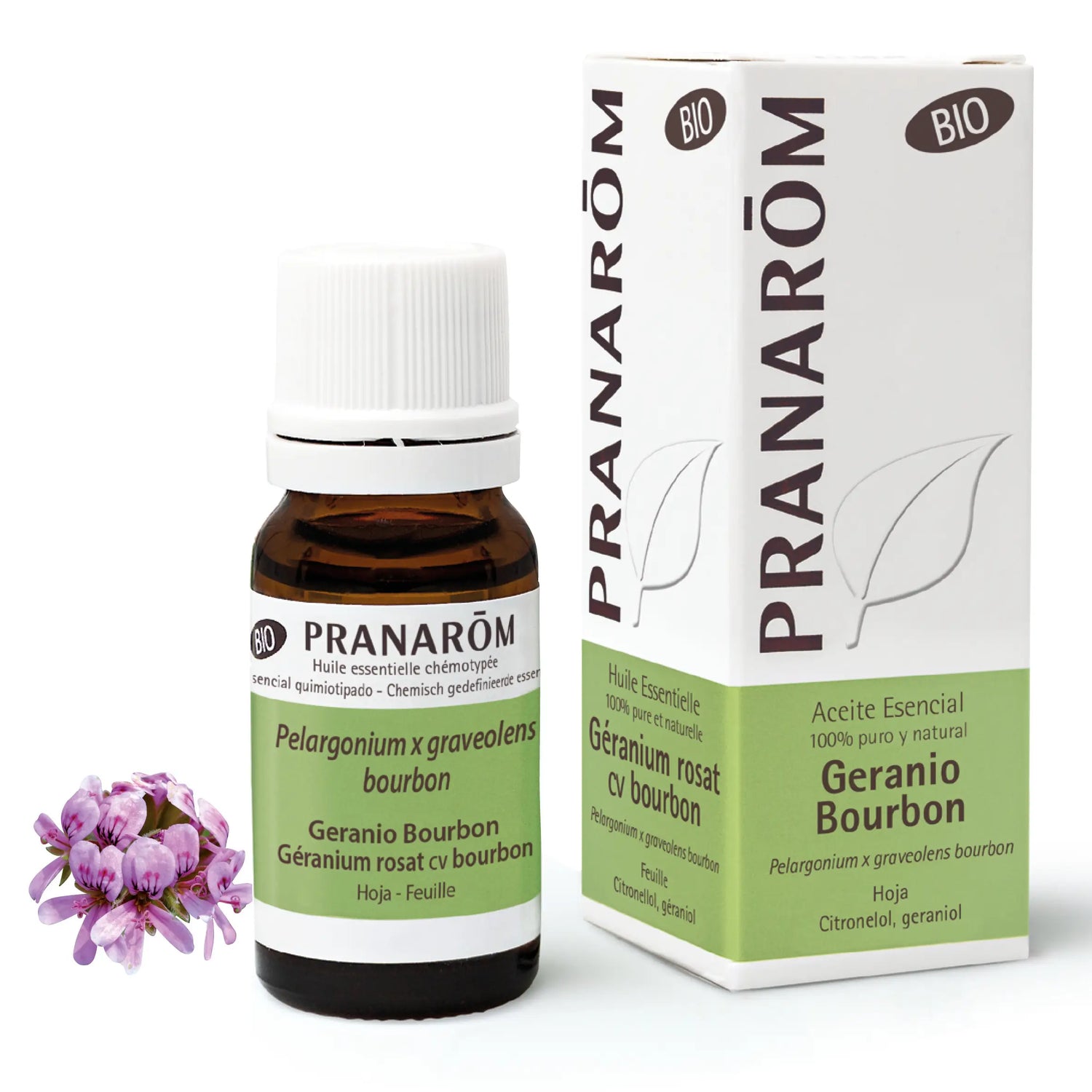 Pranarôm Organic Geranium Bourbon 10 ml