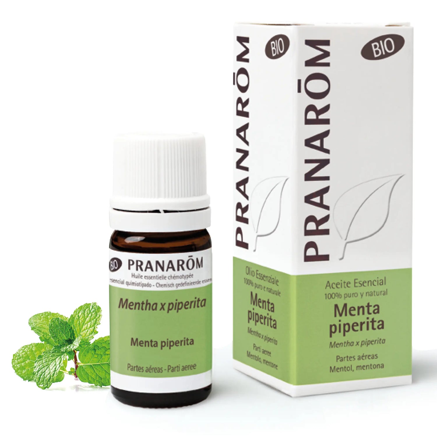 Pranarôm Organic Peppermint, 5 ml