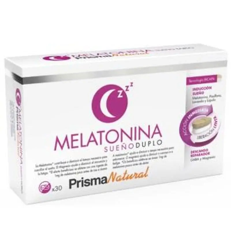 Prisma Natural Melatonin Bicapa Sleep, 30 tablets