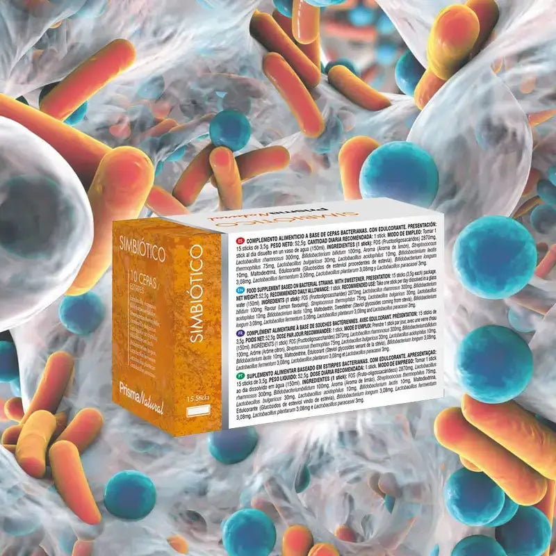 Prisma Natural Simbiotic, 15 Stick