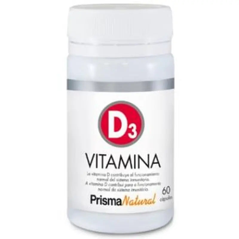 Prisma Natural Vitamin D3 60Cap.