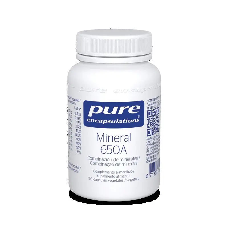 Pure Encapsulations Mineral 650 A , 90 capsules