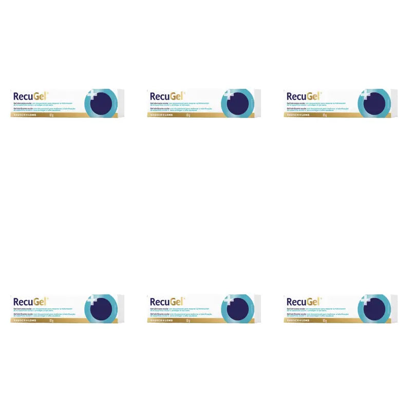 Recugel Ophthalmic Gel, Pack 6 x 10 g