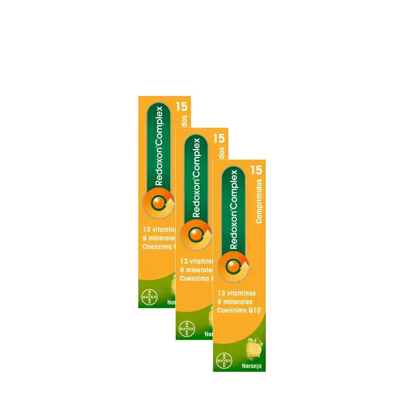 Redoxon Complex Pack: 3 x 15 effervescent tablets
