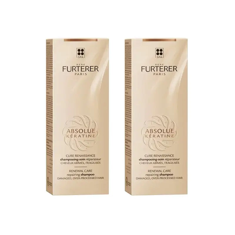 Rene Furterer Repairing Care Shampoo, 2X200 Ml