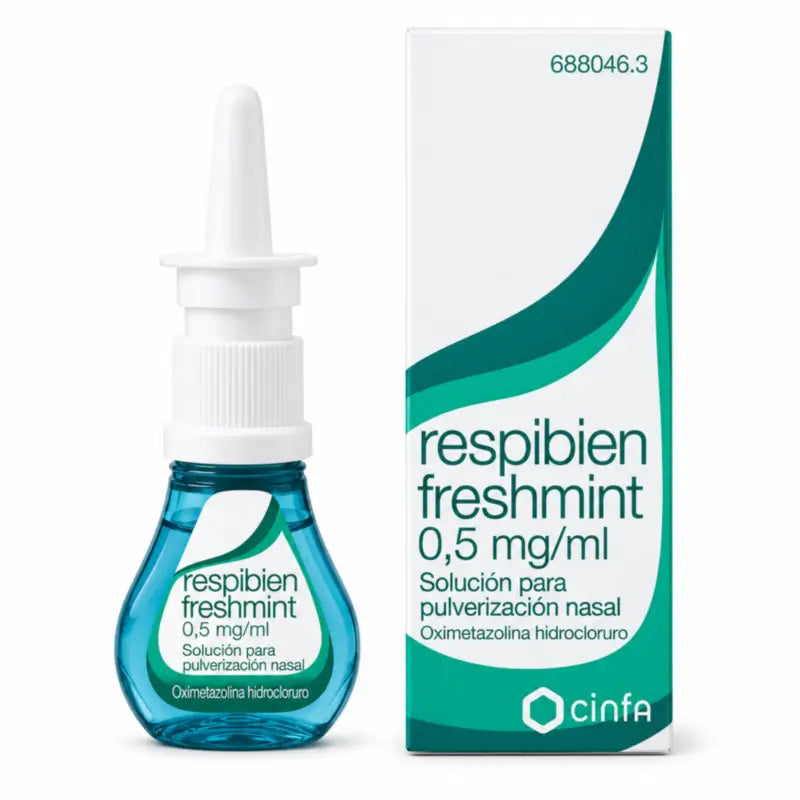 Respibien Freshmint 0.5 mg/ml Nasal Spray Solution 15 ml